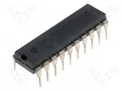 ATTINY2313-20PU IC: микроконтролер AVR; EEPROM: 128B; SRAM: 128B; Flash: 2kB; DIP20